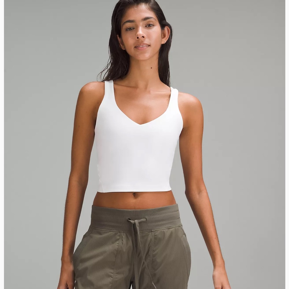 EUC lululemon Align Tank Top, Size 12, White